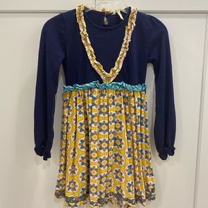 Matilda Jane Girls long sleeve Dress size 10. Almost brand new.